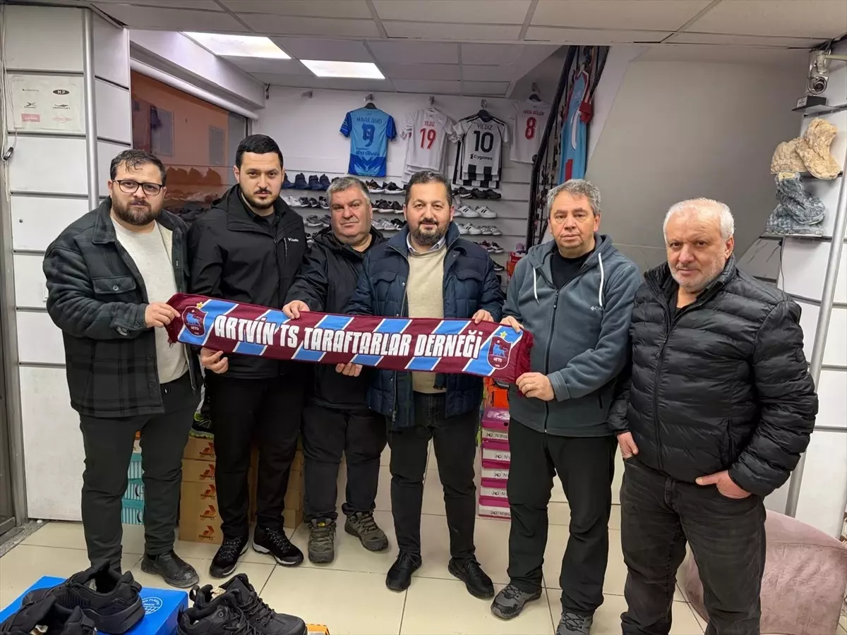 Sertaç Güven Artvin Trabzonspor Taraftarlarıyla Buluştu