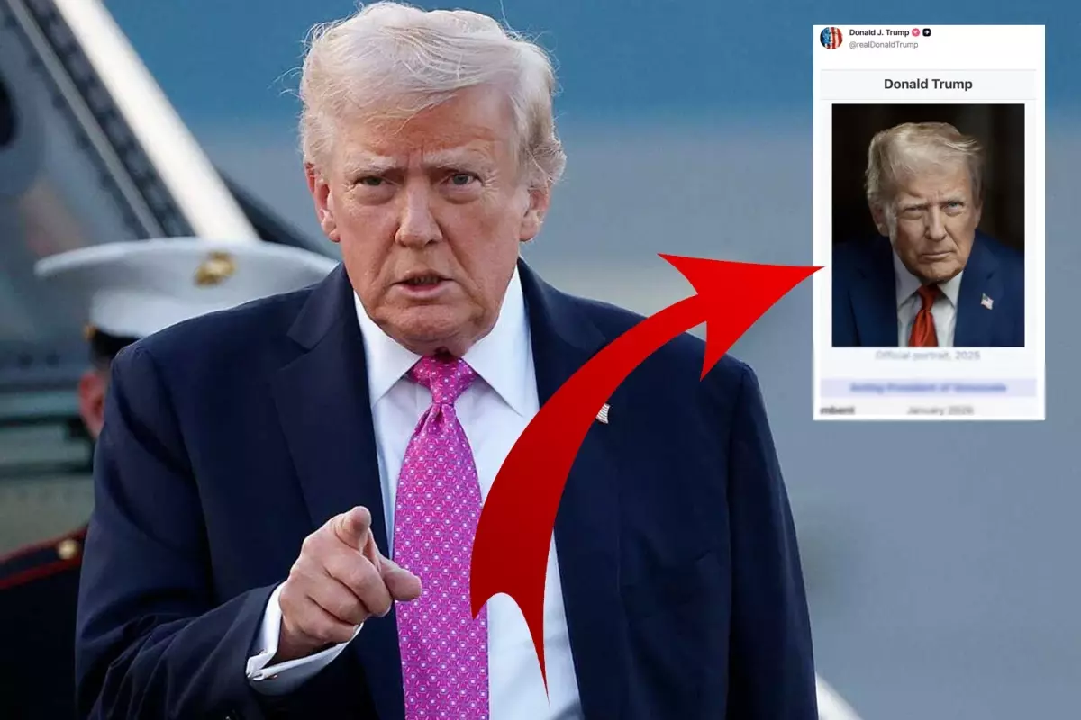 Trump, kendisini "Venezuela\'nın Başkan Vekili" olarak ilan etti