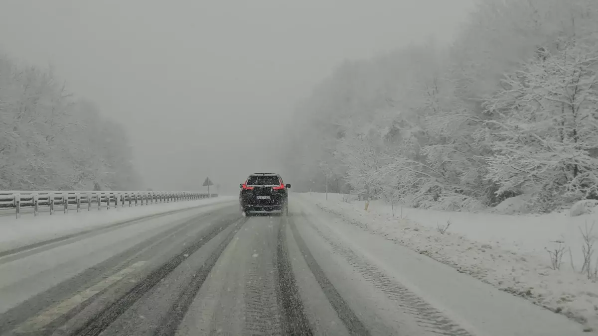 Zonguldak\'ta Kar Yağışı ve Yol Durumu