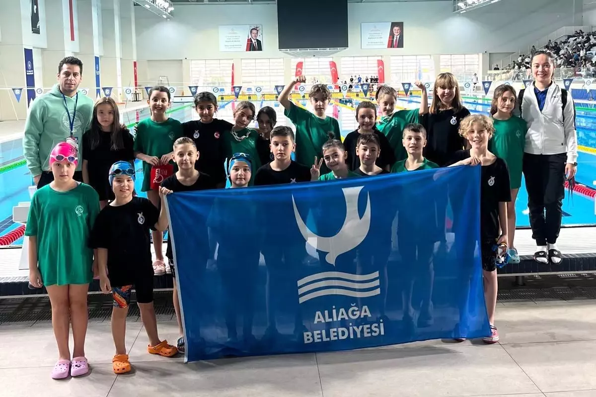 AGM Spor Kulübü Yüzme Şenliklerinde parladı