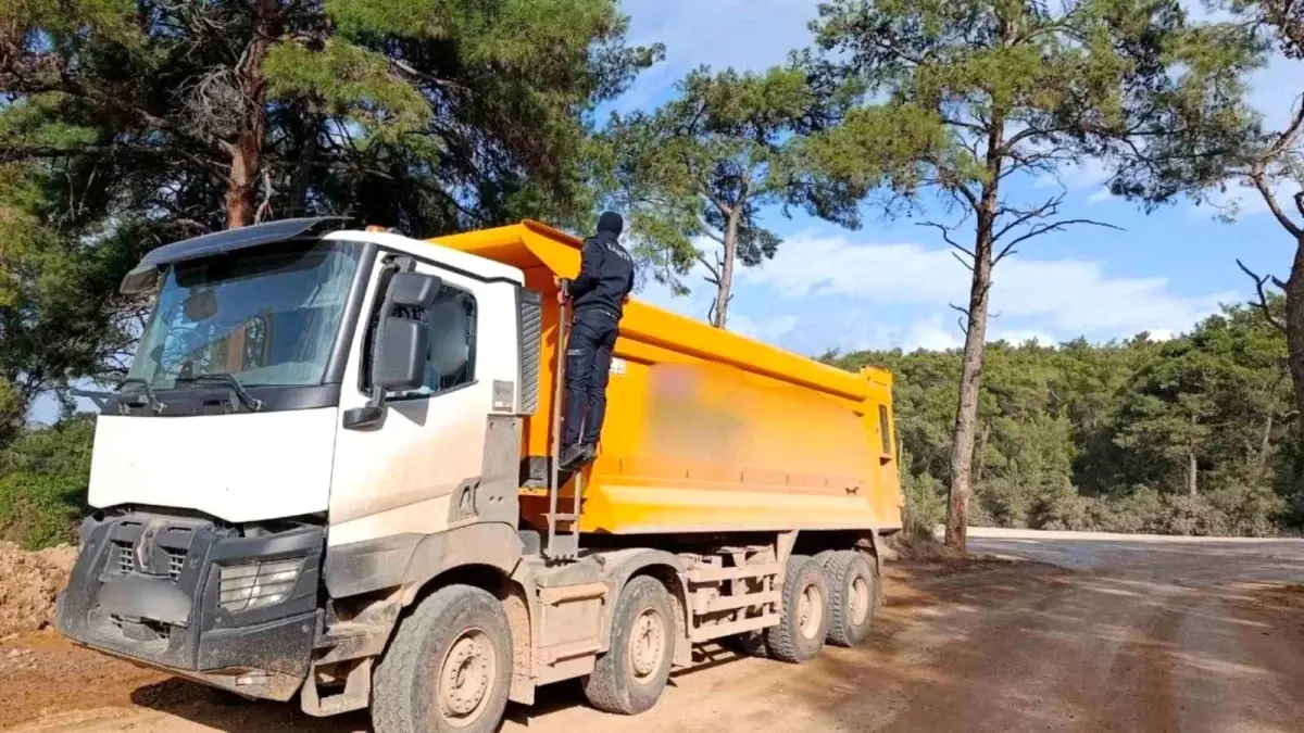 Bodrum\'da inşaat atığı dökenlere 418 bin Türk Lirası cezai işlem