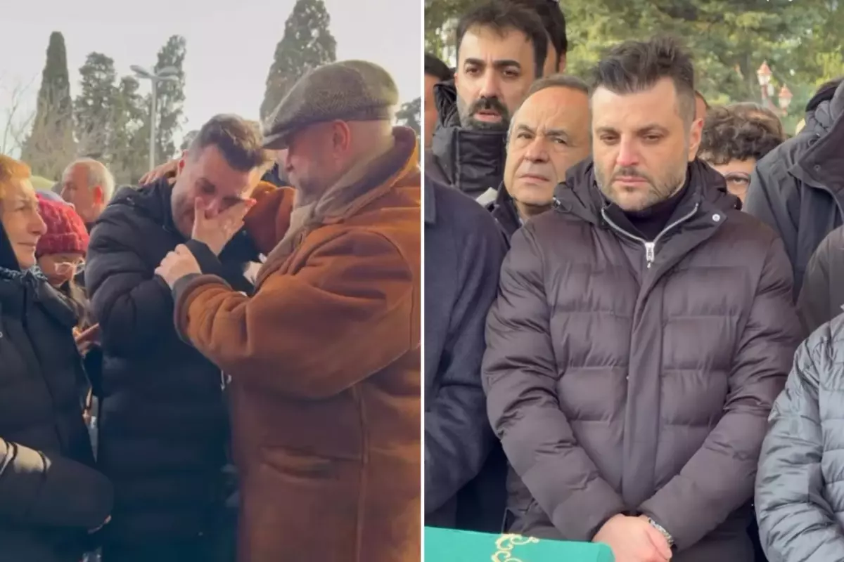 Candaş Tolga Işık\'ın acı günü! Gözyaşlarına boğuldu