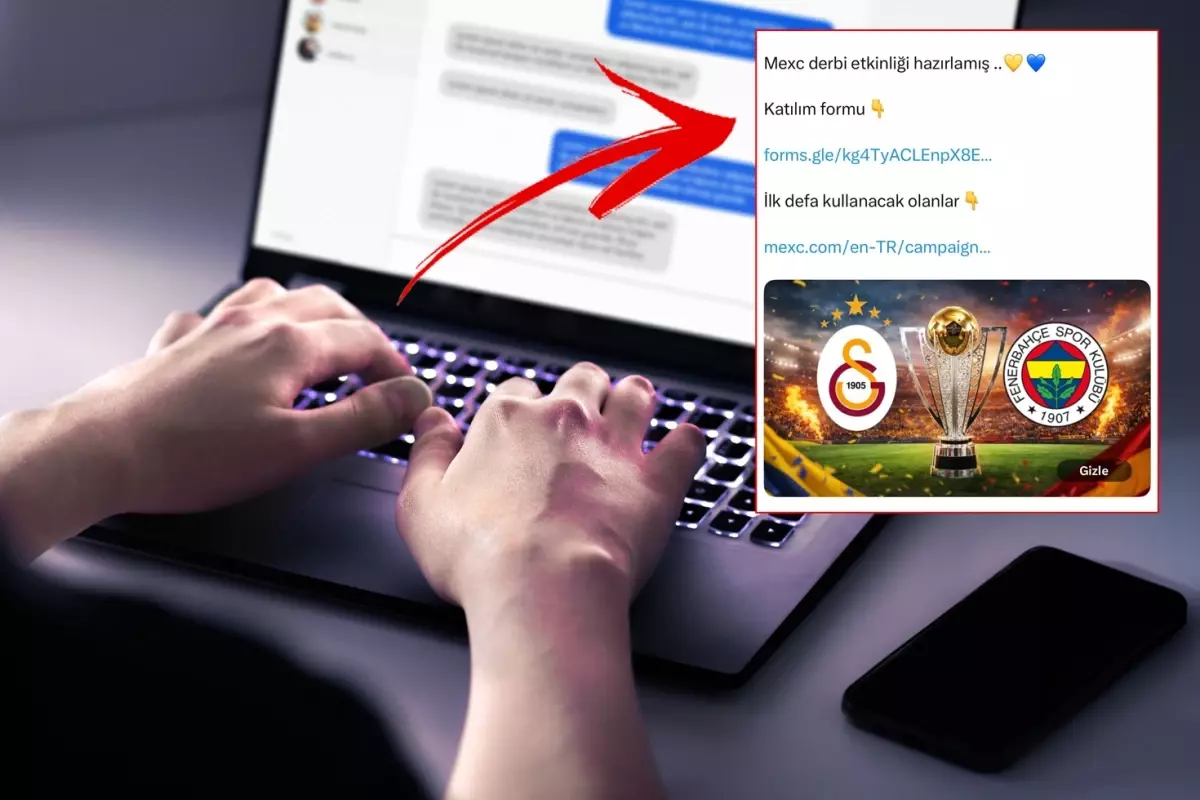 Derbi üzerinden MEXC kampanyası! Fenomenler yasağa aldırmıyor, bu linklere tıklayan pişman olabilir