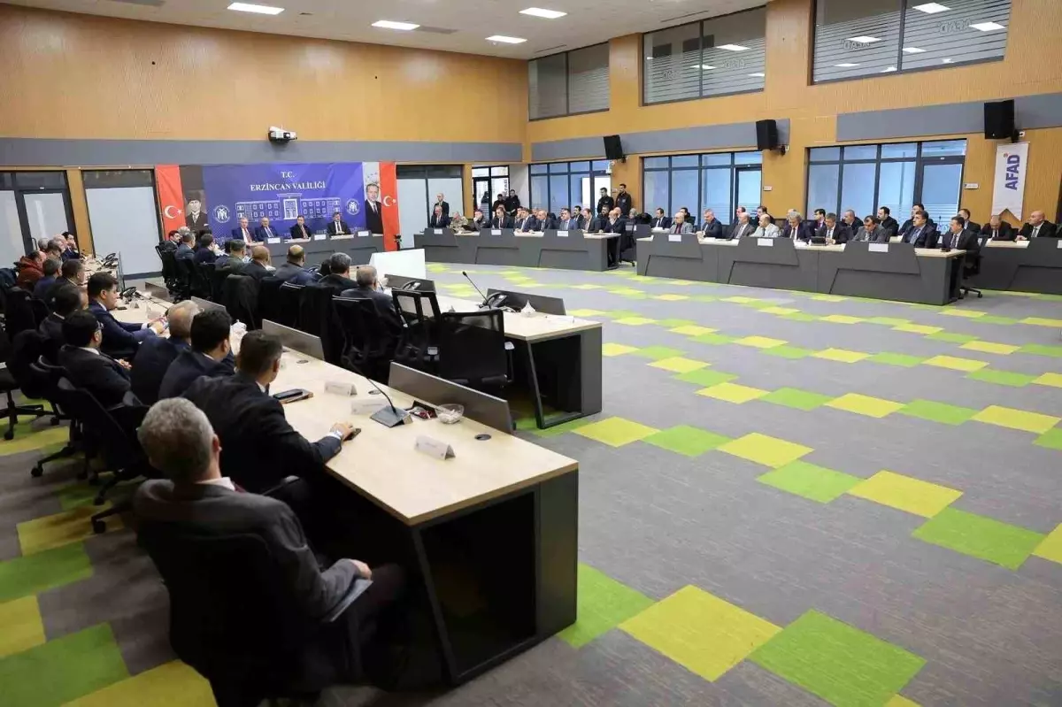 Erzincan\'da 2026 İl Koordinasyon Toplantısı