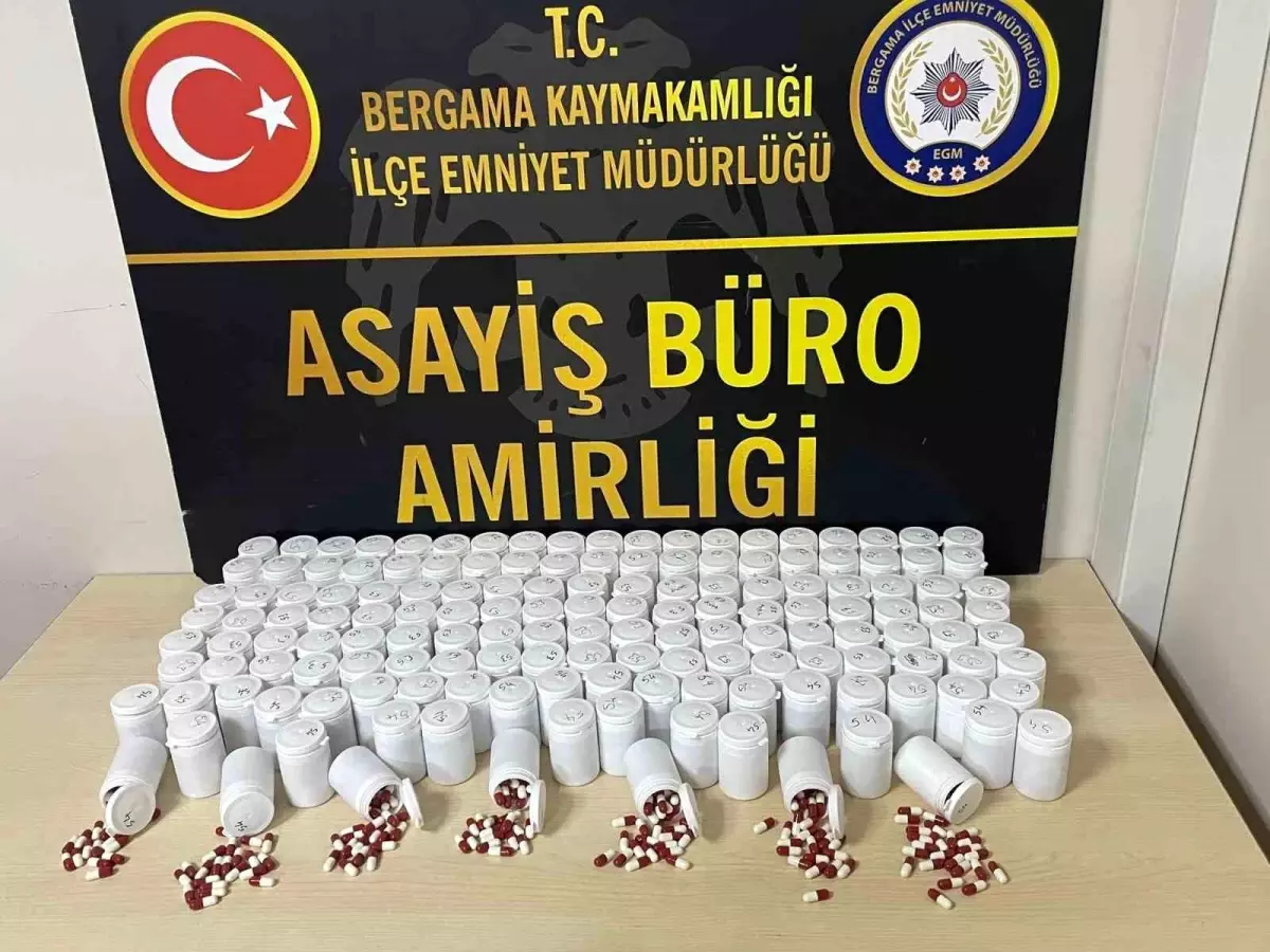 Bergama\'da Uyuşturucu Hapla Yakalanan Şüpheli Tutuklandı