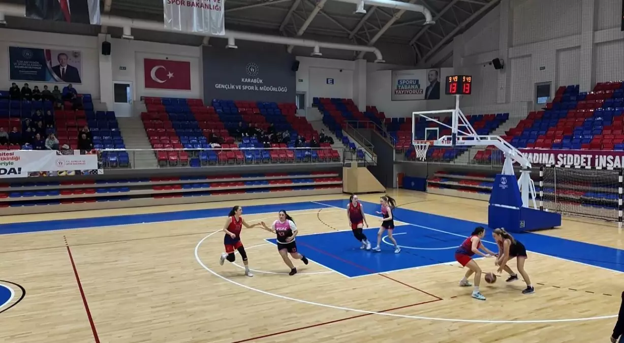 Karabük\'te Gençler Basketbol Grup Müsabakaları Başladı