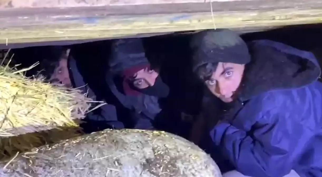 Kars\'ta Göçmen Kaçakçılığı Operasyonu