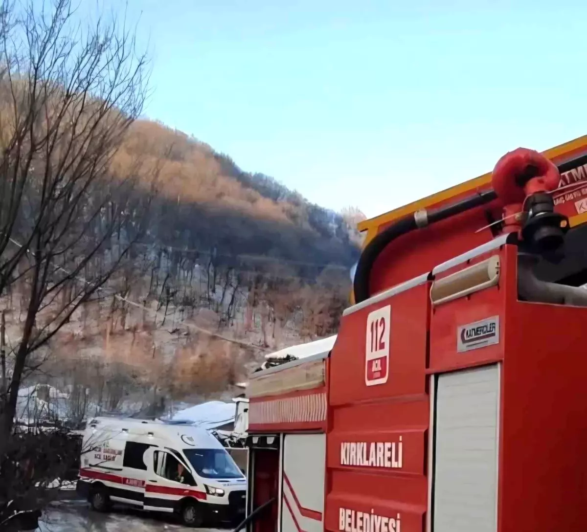 Dereköy\'de Yangın: 2 Ev Kullanılamaz Hale Geldi