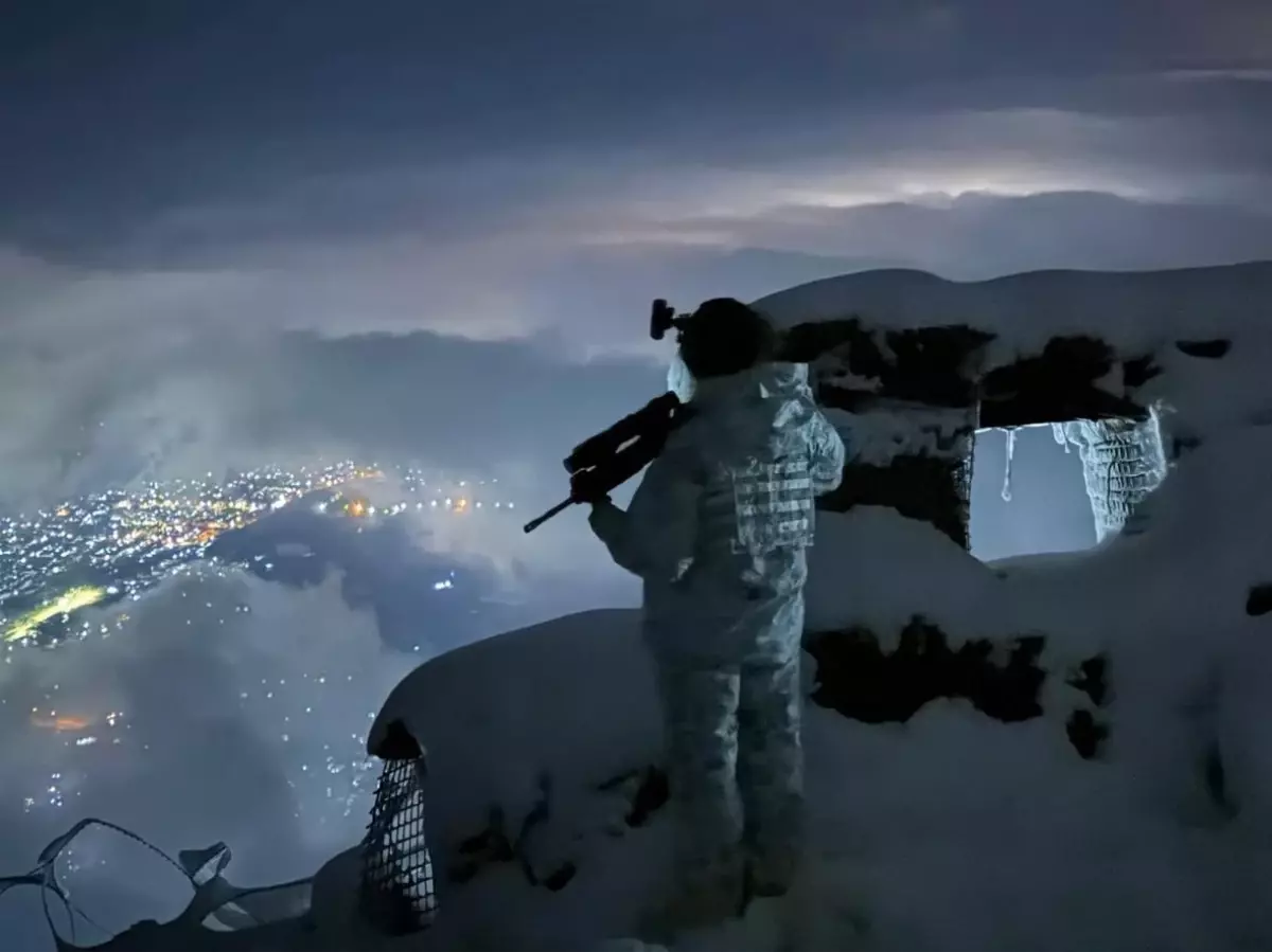 Mehmetçik Hudut Hattında Görevde