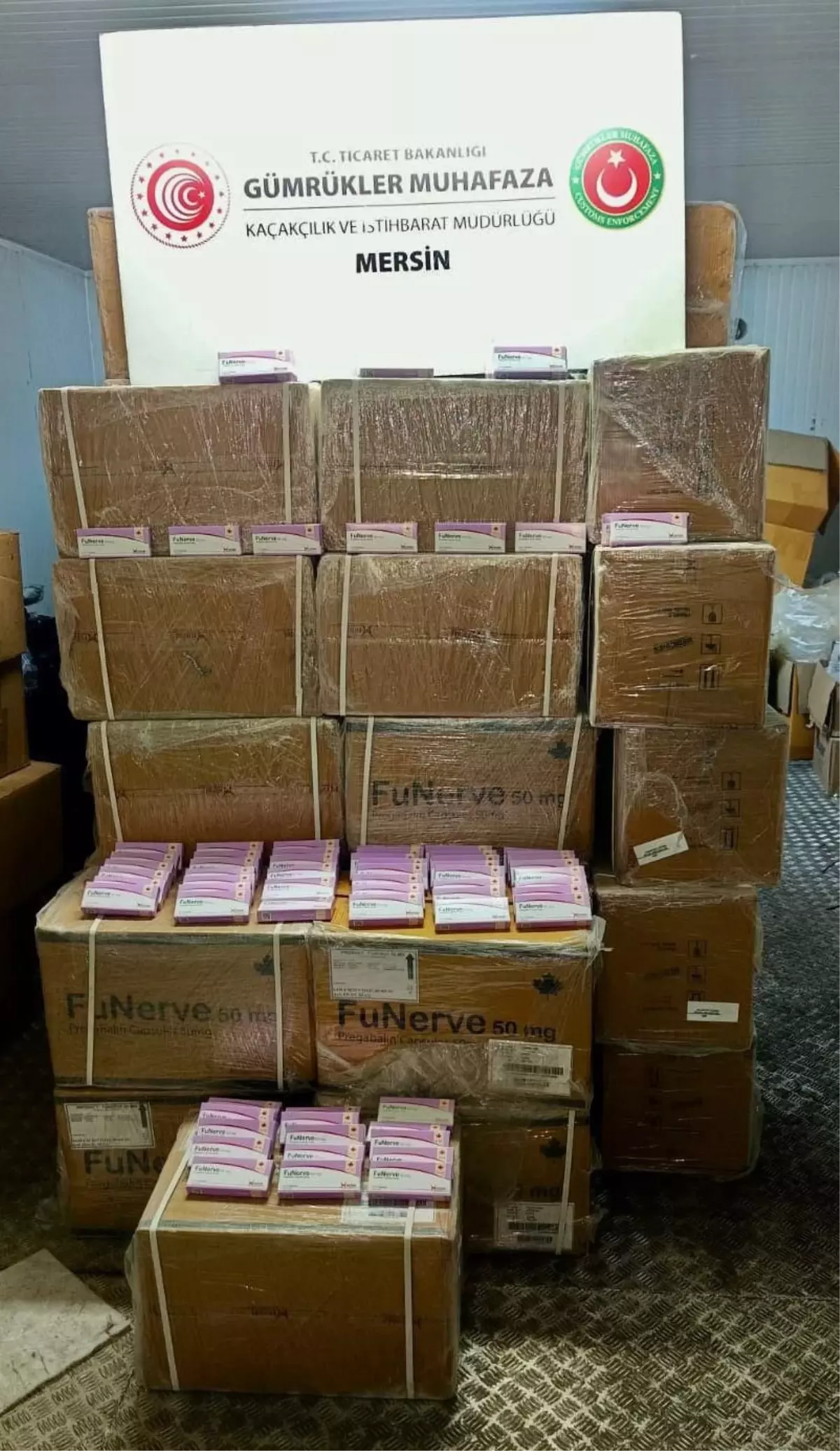 Mersin\'de 280 Bin Adet Uyuşturucu Ele Geçirildi