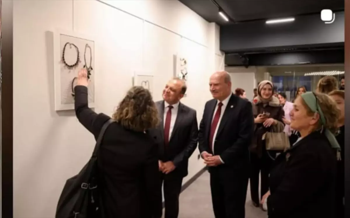 Nallıhan\'da İğne Oyası Sergisi Açıldı