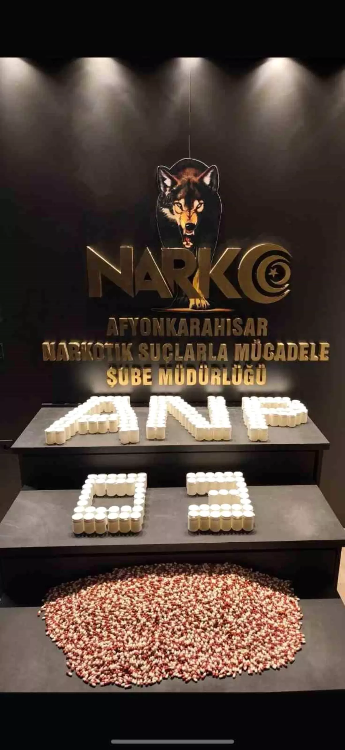 Afyonkarahisar\'da Uyuşturucu Hap Operasyonu