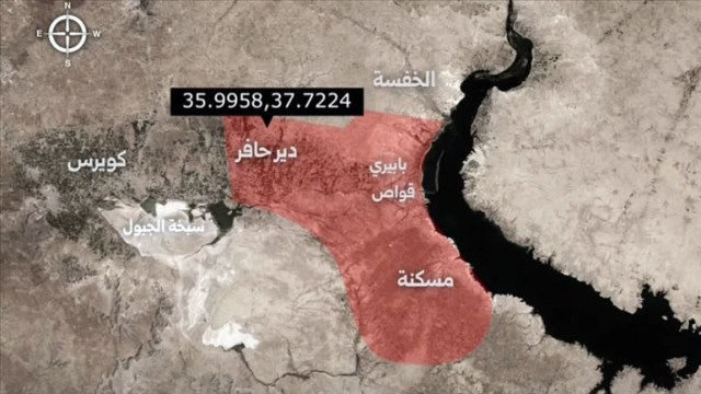 Suriye ordusu, Fırat'ın batısında kalan YPG'nin işgal bölgesini askeri alan ilan etti
