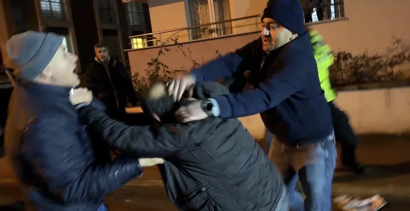 Erbaa\'da Yangın Sonrası Kavga Çıktı