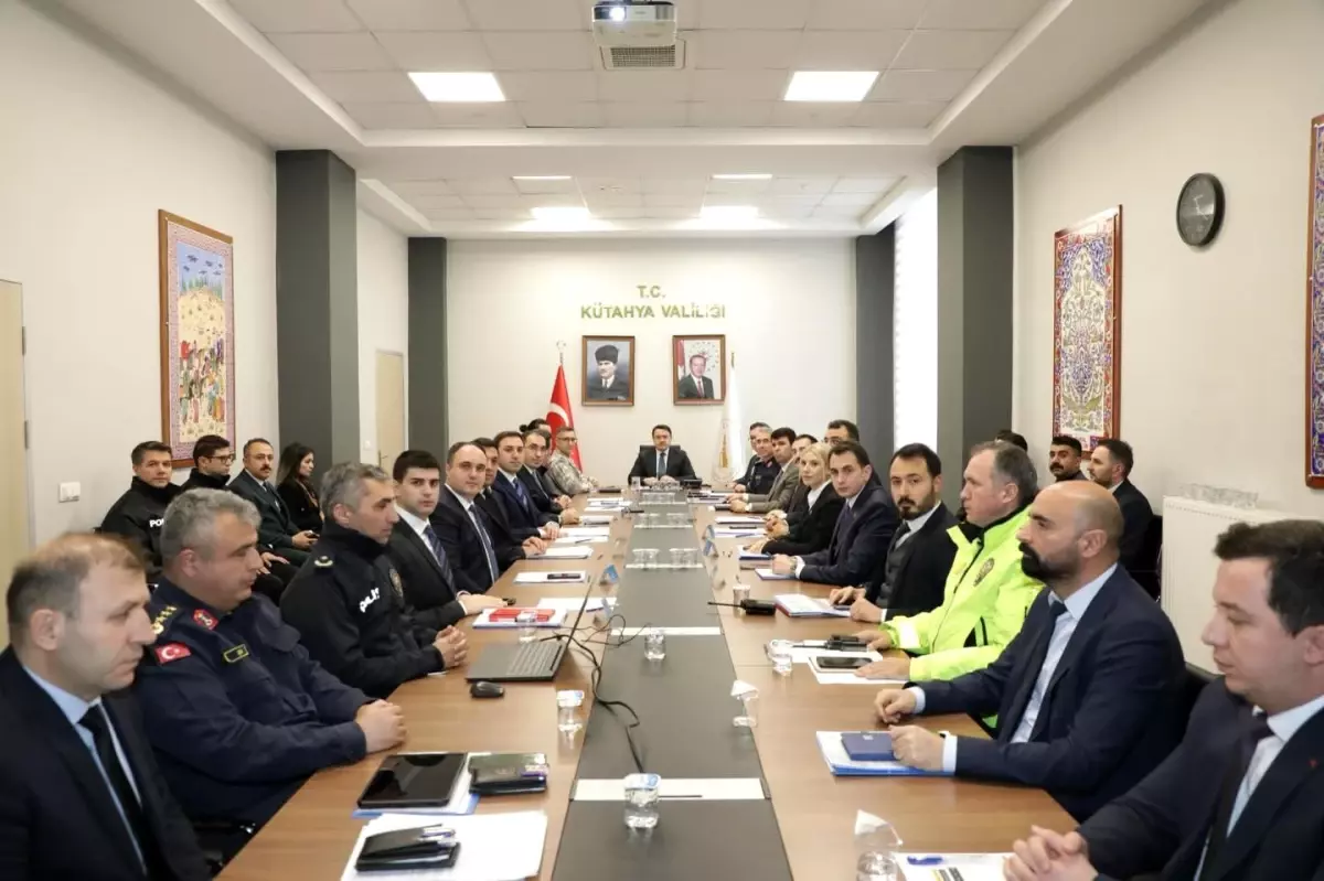 Kütahya\'da Asayiş Toplantısı