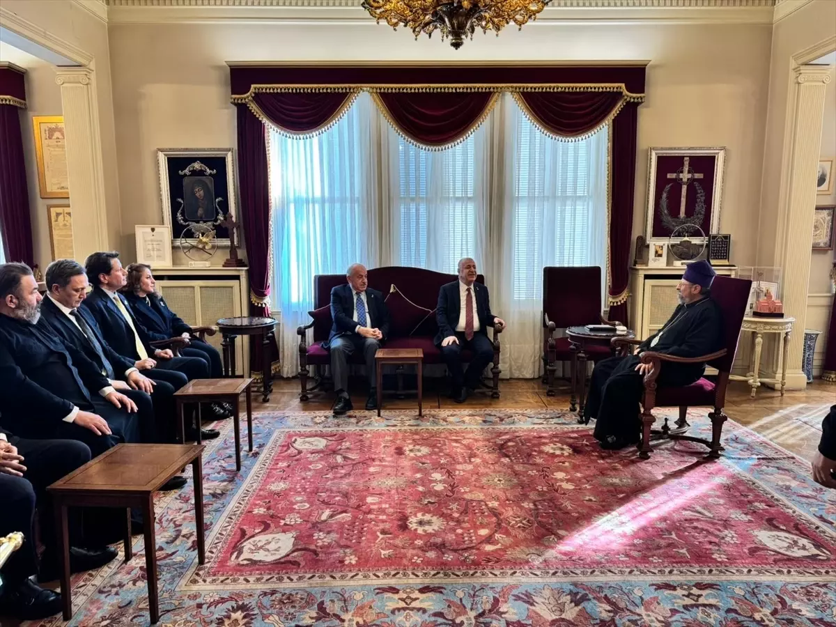 Ümit Özdağ\'dan Patrik Maşalyan\'a Ziyaret