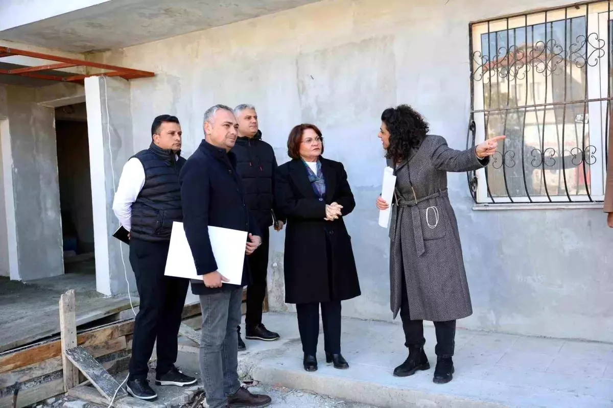 Başkan Gençay, Özel Çocuklar Oyun Evi\'ndeki çalışmaları yerinde inceledi