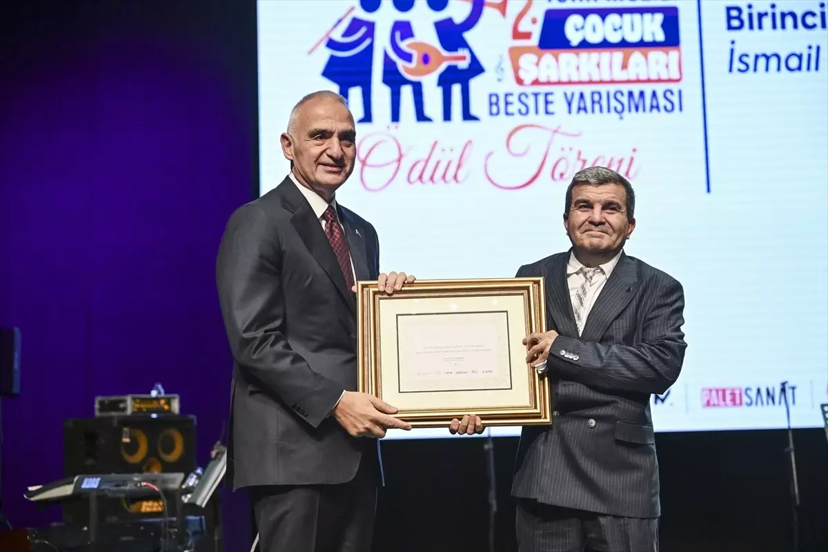 Türk Müziği Çocuk Şarkıları Yarışması Ödül Töreni