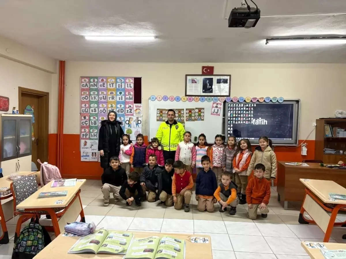 Yenipazar\'da Öğrencilere Trafik Eğitimi