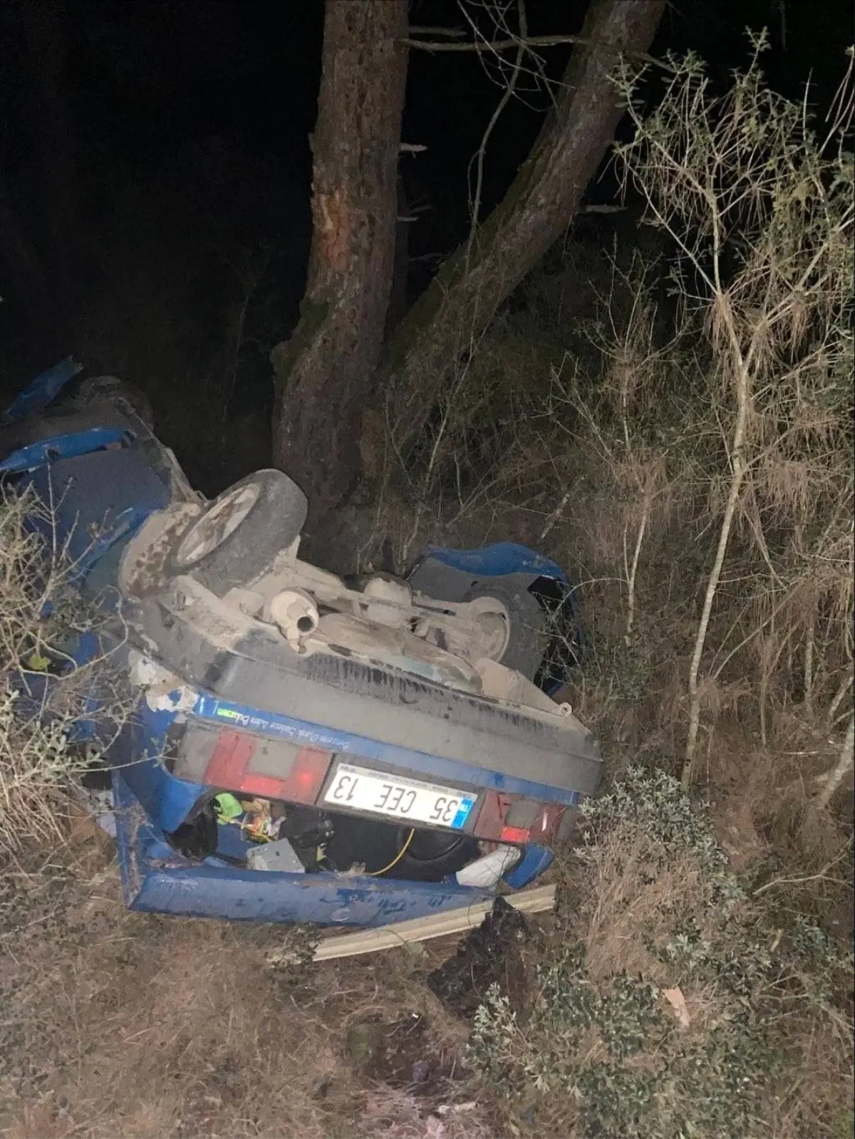 Osmaneli\'nde Trafik Kazası: 1 Yaralı