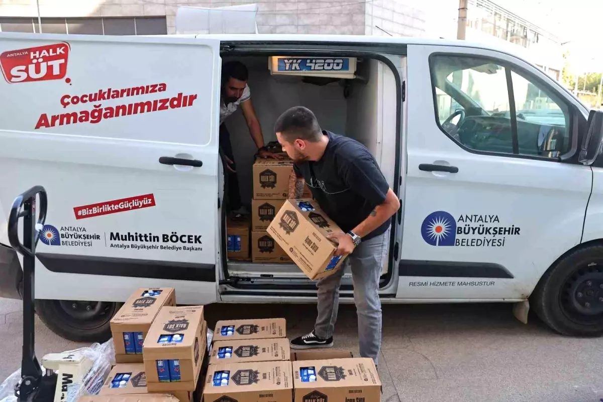 Büyükşehir\'den çocuklara 67 bin Halk Mama desteği