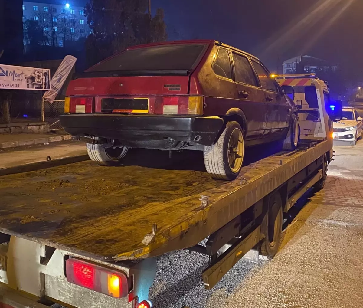 Ehliyetsiz Sürücüye 58 Bin Lira Ceza