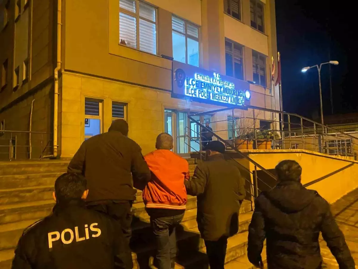 Eynesil\'de Hırsızlık Olayları Aydınlatıldı