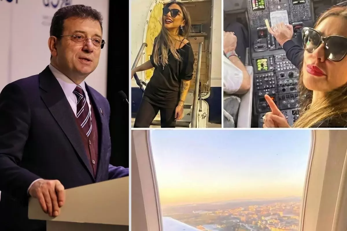İfadesinde \'\'İmamoğlu\'nun jeti olduğunu bilseydim binmezdim\'\' dedi! Fotoğraflar ortaya çıktı