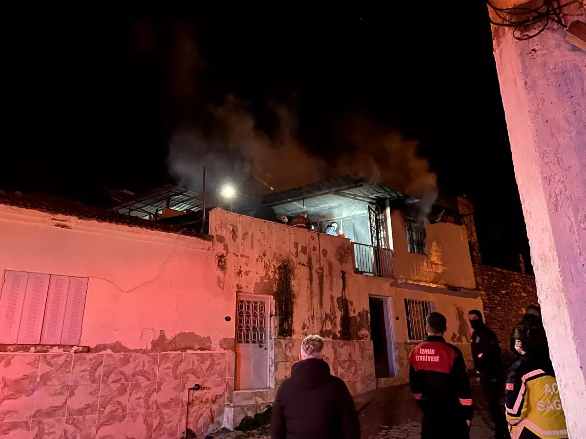 Tire\'de yangın: 89 yaşındaki kadın hayatını kaybetti