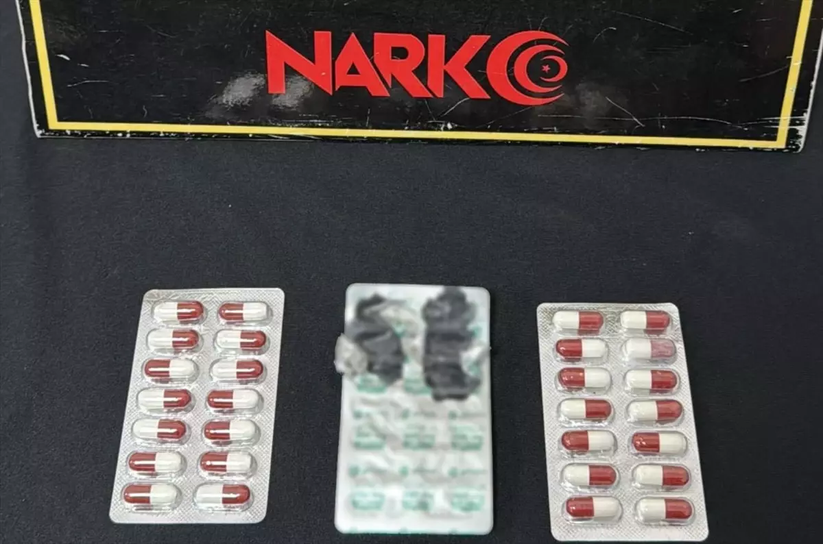 Kırşehir\'de Uyuşturucu Operasyonu: 5 Gözaltı