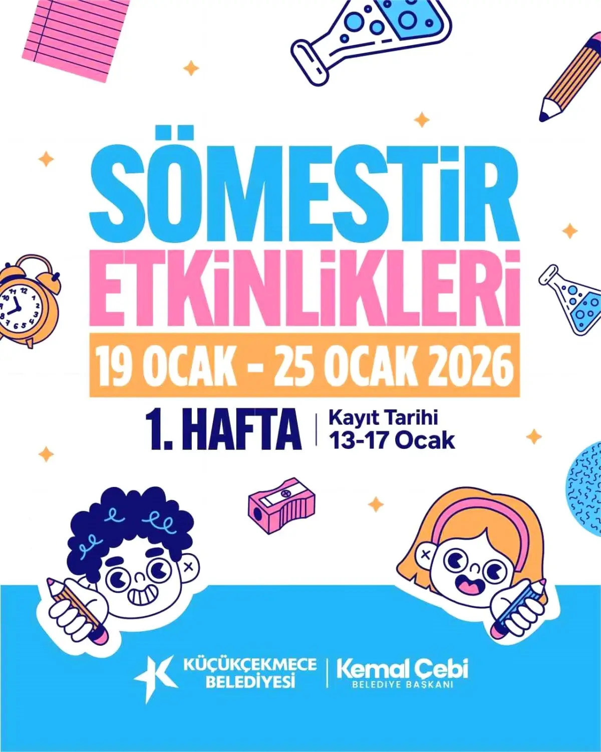 Küçükçekmece\'de sömestir etkinlikleri