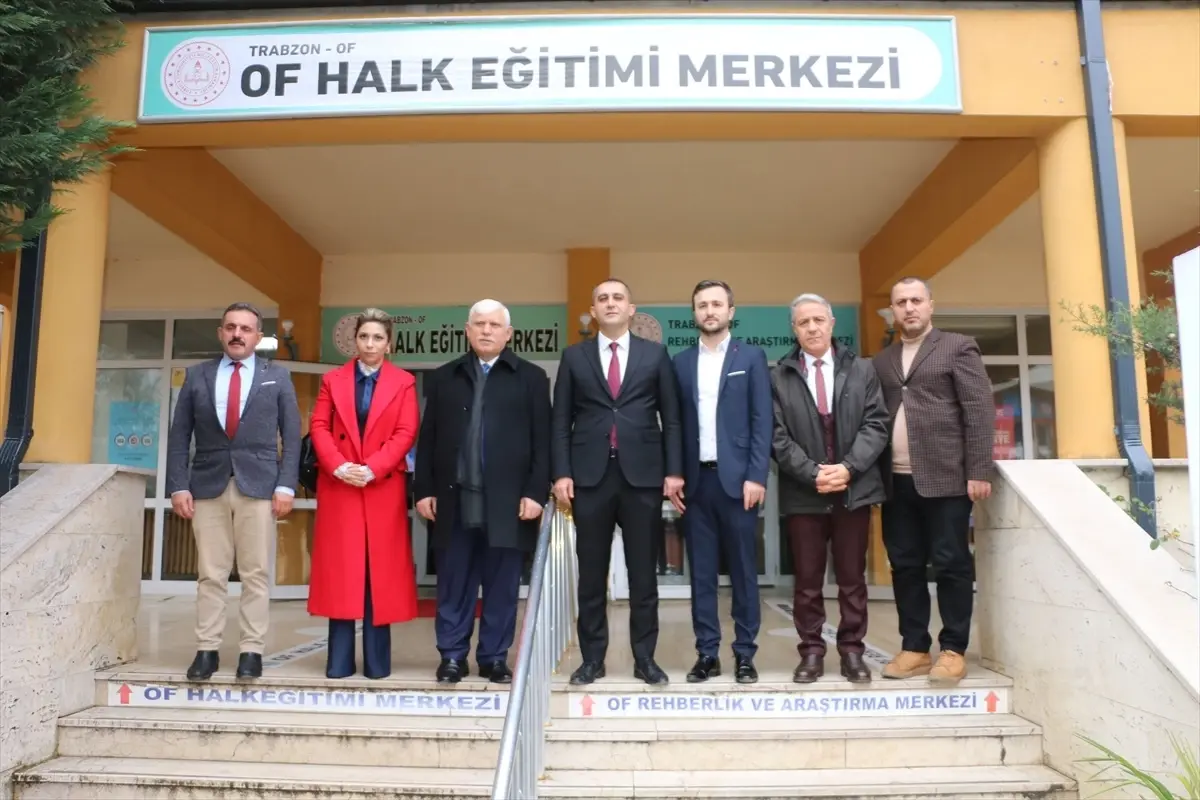 Kaymakam Akça Halk Eğitim Merkezini Ziyaret Etti