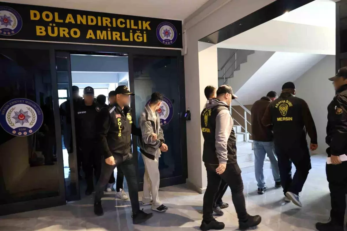 Mersin\'de Dolandırıcılık Operasyonu