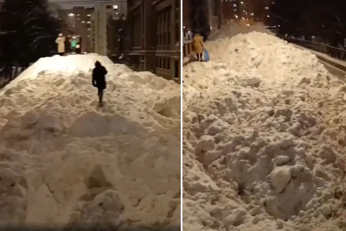 Ülke karlar altında! 146 yılın en güçlü fırtınasına yakalandılar