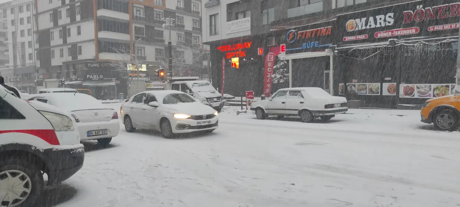 Van\'da Kar Yağışı Eğitime Ara Verdi