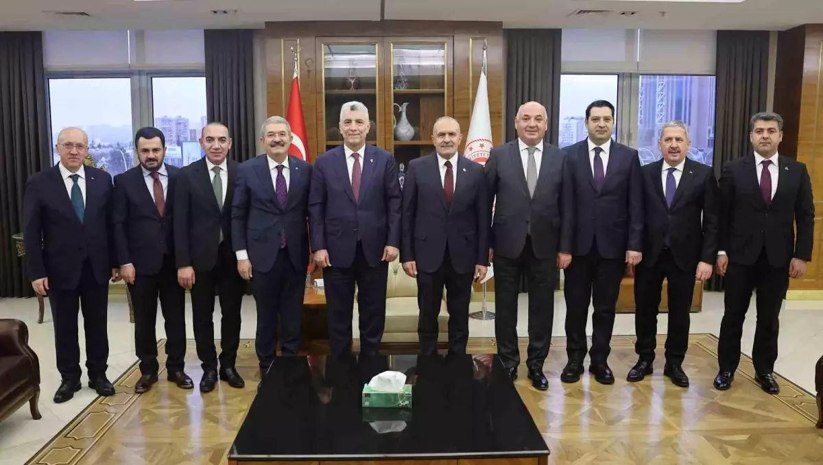 Van TSO\'dan Ticaret Bakanı\'na Ziyaret