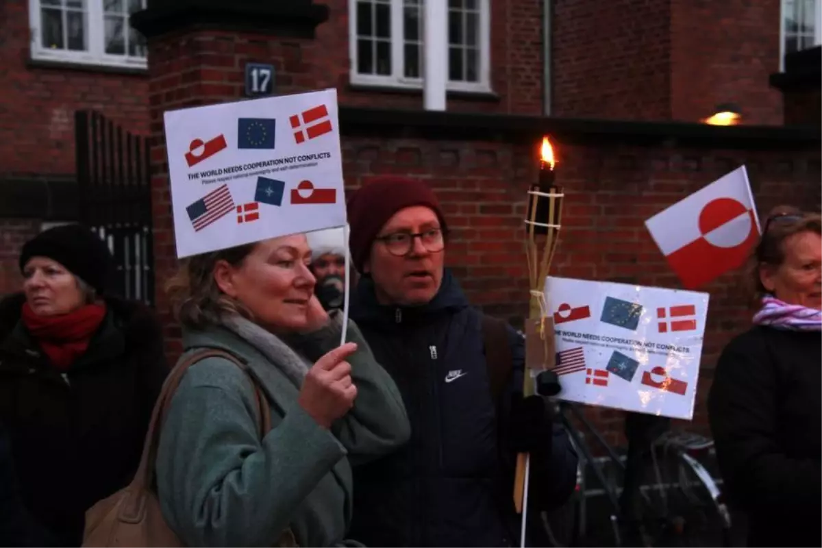 Danimarka ve Grönland, ABD\'de Protesto ve Görüşme Gerçekleştirdi