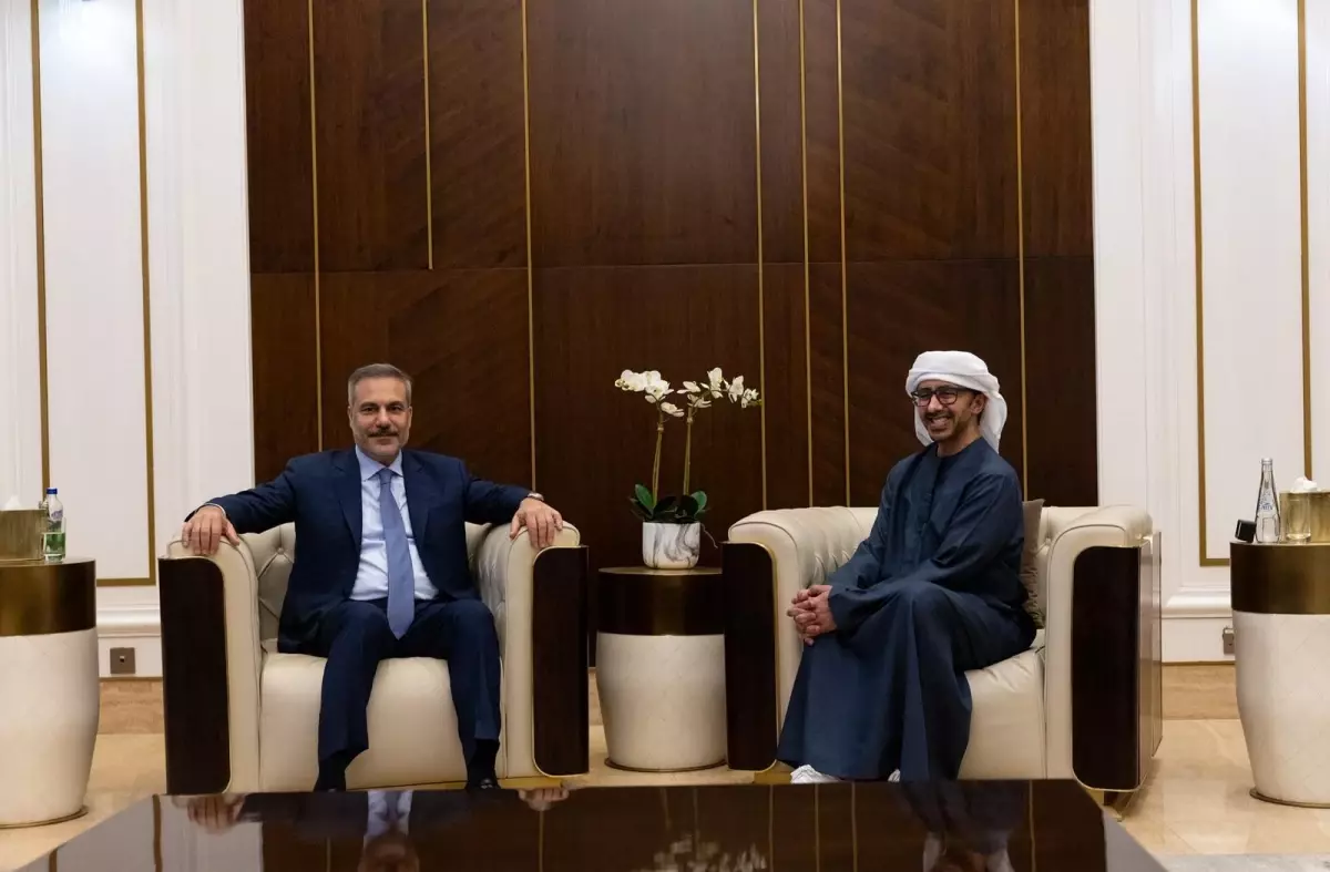 Fidan ve Al Nahyan Görüştü