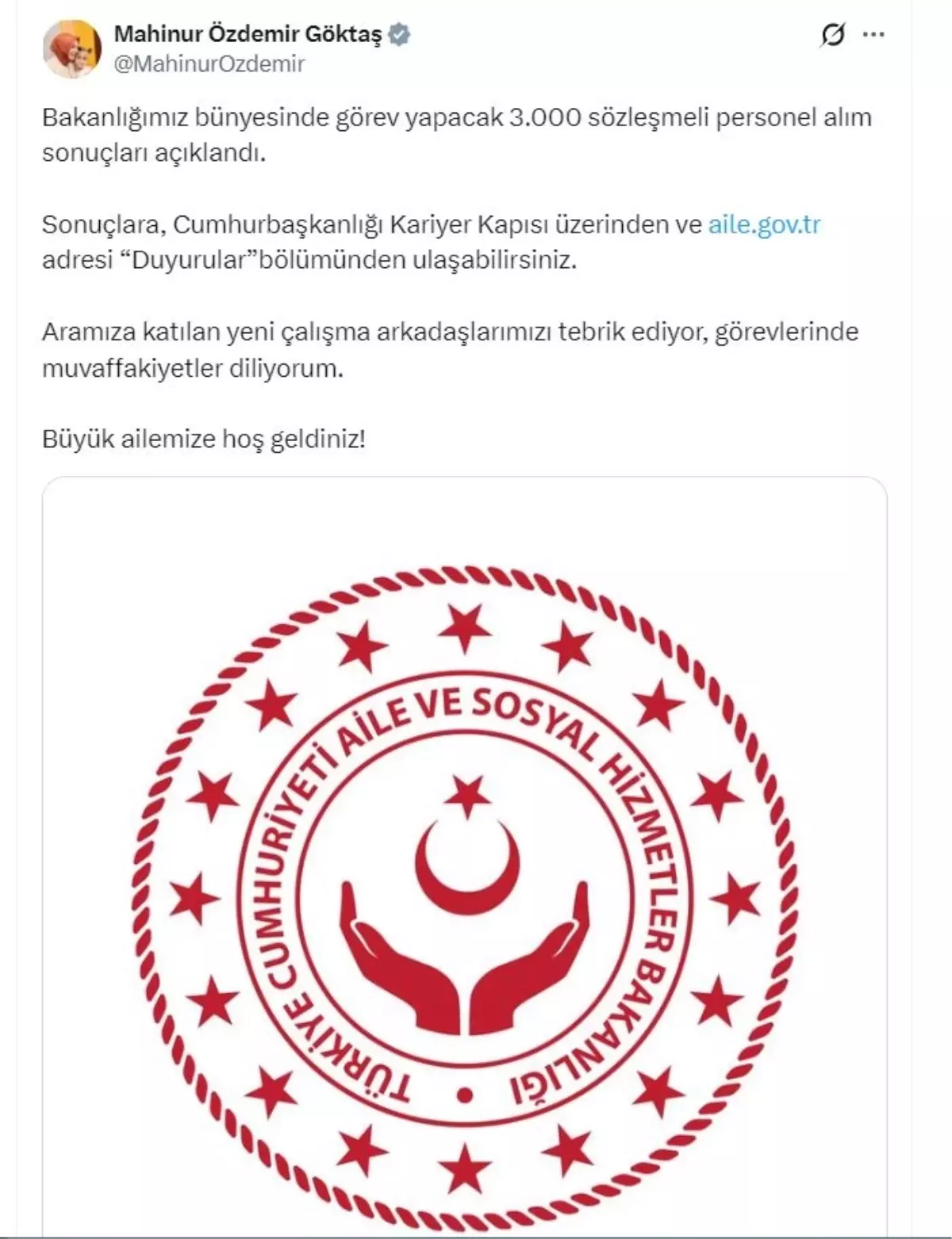 3 Bin Sözleşmeli Personel Alım Sonuçları Açıklandı