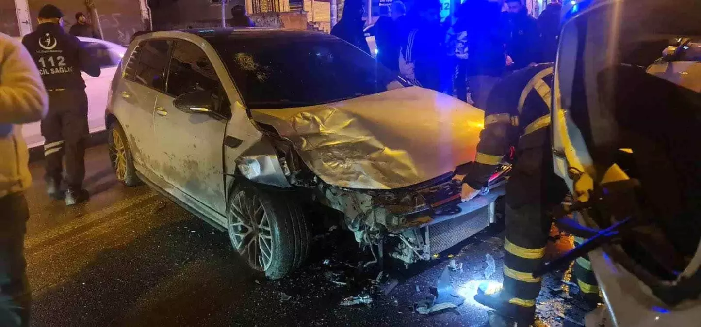 Batman\'da Trafik Kazası: 1 Yaralı