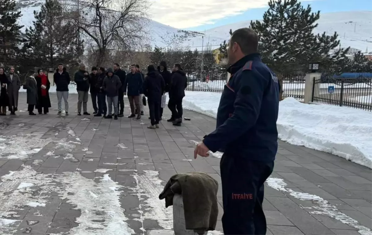 Bayburt\'ta Yangın Eğitimi Verildi