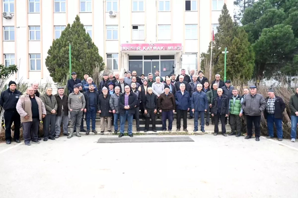 İnhisar\'da Fidan Desteği Projesi