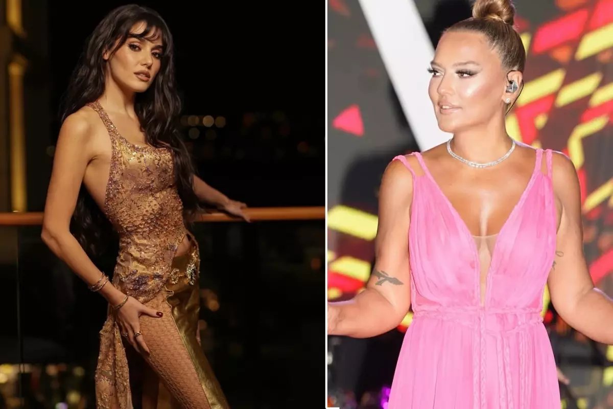 Demet Akalın\'dan Hande Erçel\'in kıyafetine olay yorum