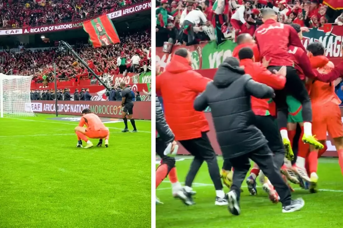 En-Nesyri\'nin penaltısı Fas\'ı finale taşıdı: Sevinç görüntüleri gündem oldu