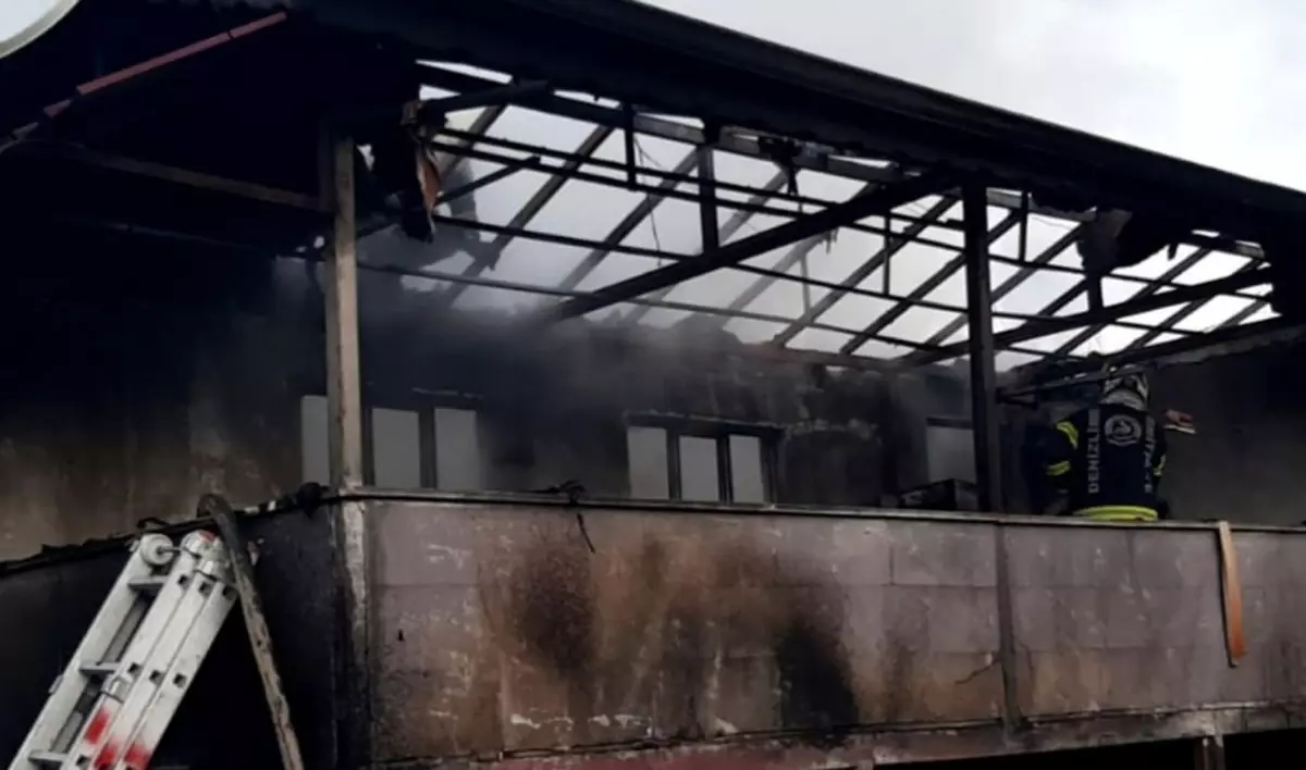 Tavas\'ta Yangın: 80 Yaşındaki Kadın Hayatını Kaybetti