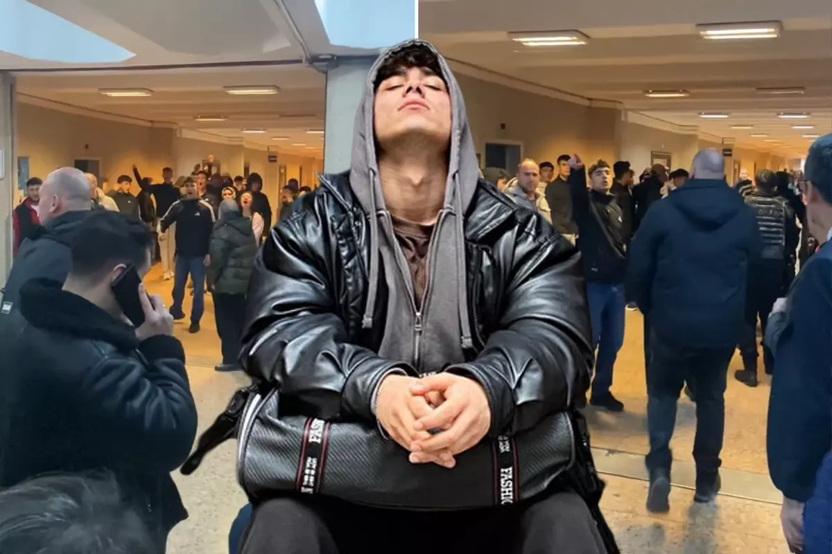 Hakan Çakır davasında adliye karıştı! Sanık yakınlarından tahrik edici sloganlar