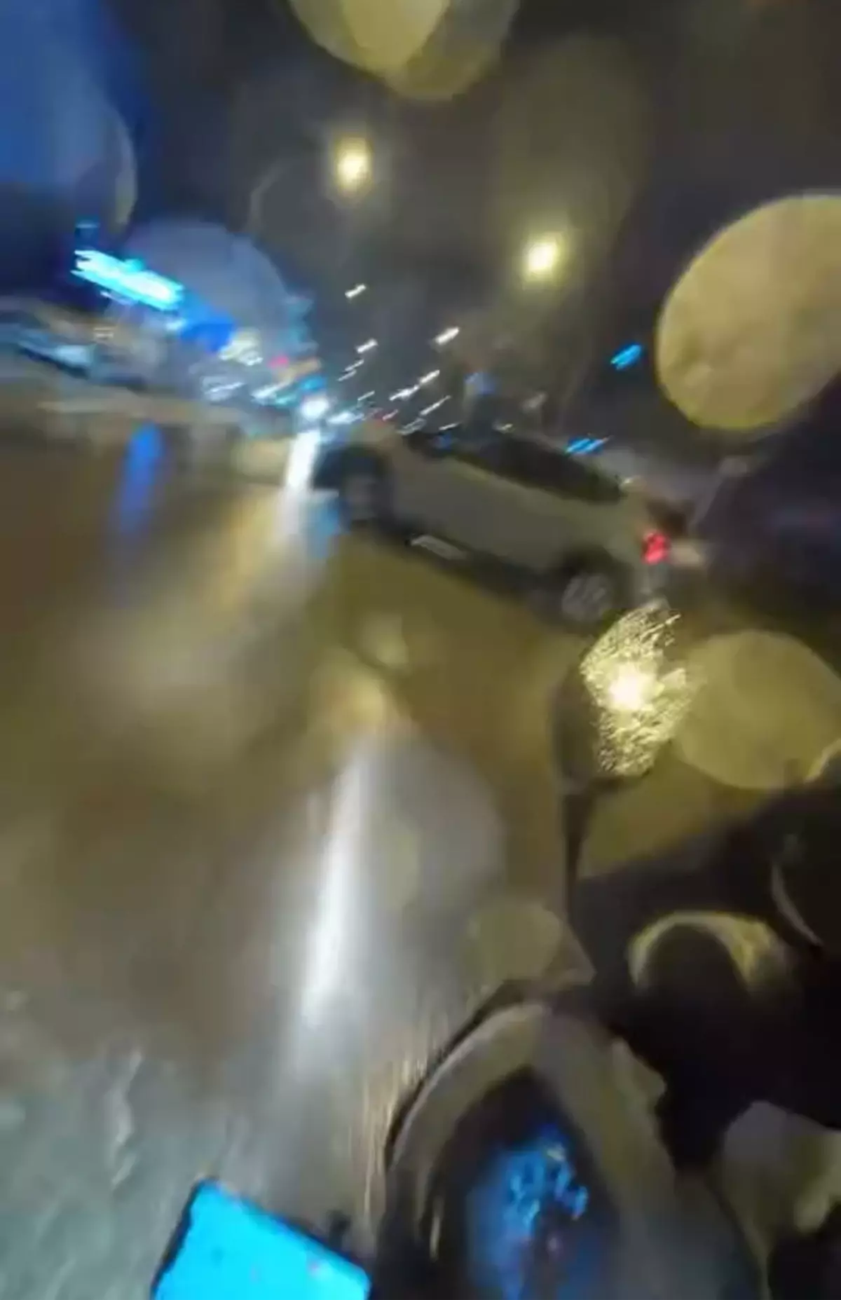 Bursa\'da Motosiklet-Cipe Çarpma Kazası