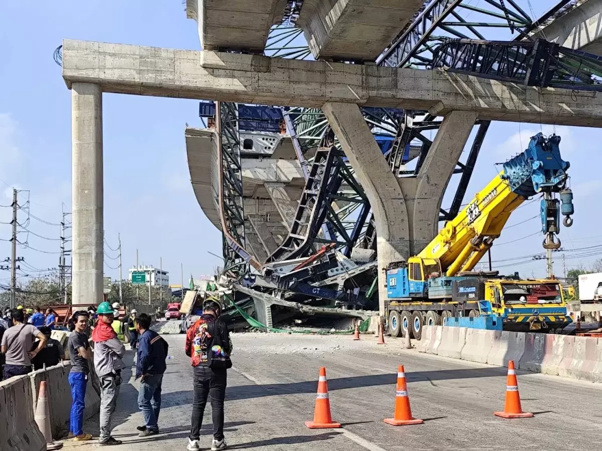 Tayland\'da İki Gün İçinde İki Vinç Kazası