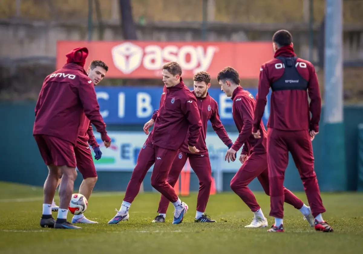 Trabzonspor Kocaelispor Maçına Hazırlanıyor