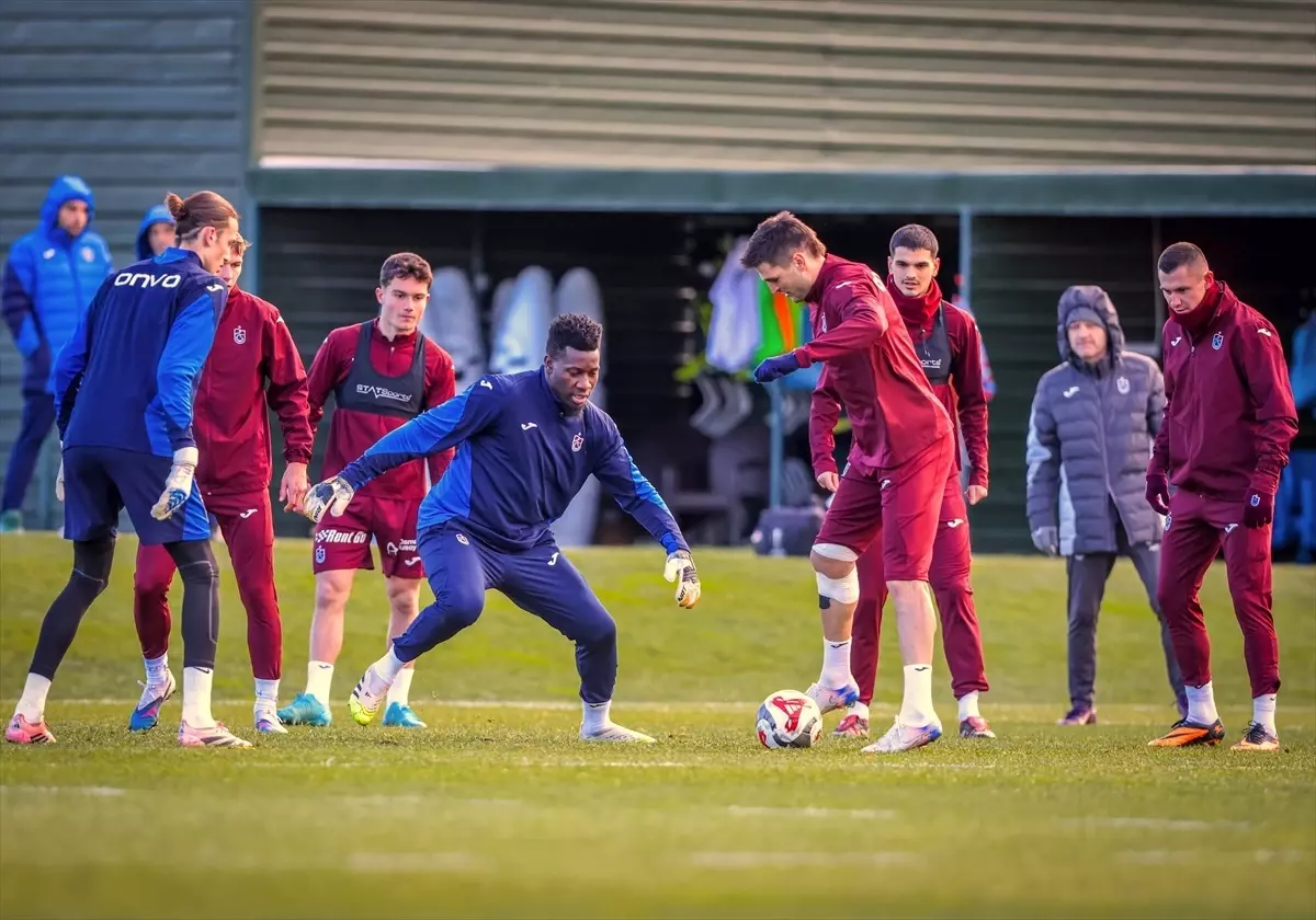 Trabzonspor Kocaelispor Maçına Hazırlanıyor